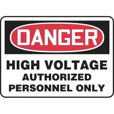 Accuform OSHA DANGER SAFETY SIGN HIGH MELC138XL MELC138XL